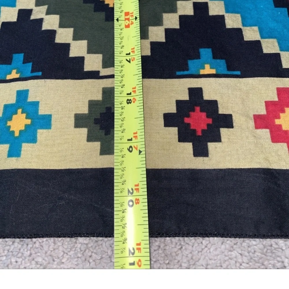SOUTHWESTERN Bandanna Cotton, Poly USA Made‎ Vintage Multiple Colors